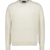 HACKETT, Pullover, Lammwolle, Off White 1 HACKETT, Pullover, Lammwolle, Off White -Herrenausstatter Geschaft 451690 norm
