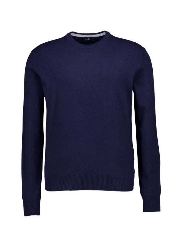 HACKETT, Pullover, Merinowolle-Kaschmir, Nachtblau 3 HACKETT, Pullover, Merinowolle-Kaschmir, Nachtblau