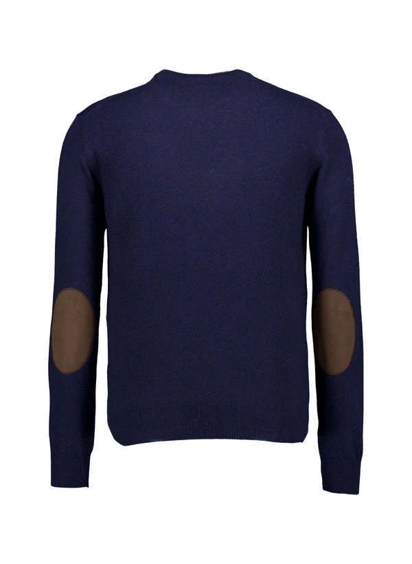 HACKETT, Pullover, Merinowolle-Kaschmir, Nachtblau 5 HACKETT, Pullover, Merinowolle-Kaschmir, Nachtblau – Bild 3