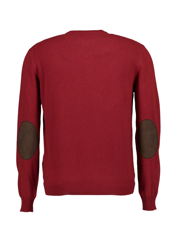 HACKETT, Pullover, Merinowolle-Kaschmir, Bordeaux 5 HACKETT, Pullover, Merinowolle-Kaschmir, Bordeaux – Bild 3