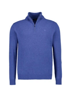 HACKETT, Troyer, Lammwolle, Denimblue