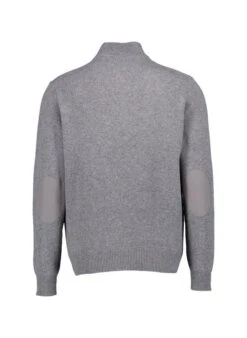 HACKETT, Troyer, Lammwolle, Metal Grey -Herrenausstatter Geschaft 451707 norm2