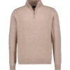 HACKETT, Troyer, Lammwolle, Beige 2 HACKETT, Troyer, Lammwolle, Beige -Herrenausstatter Geschaft 451708 norm