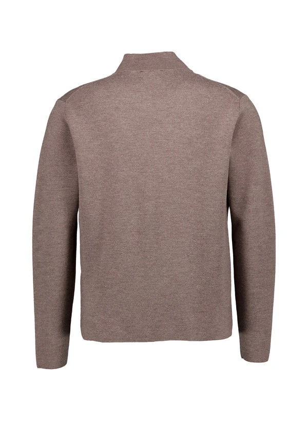 HACKETT, Cardigan Milano, Merinowolle, Walnussbraun 5 HACKETT, Cardigan Milano, Merinowolle, Walnussbraun – Bild 3