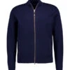 HACKETT, Cardigan Milano, Merinowolle, Navy 1 HACKETT, Cardigan Milano, Merinowolle, Navy -Herrenausstatter Geschaft 451713 norm