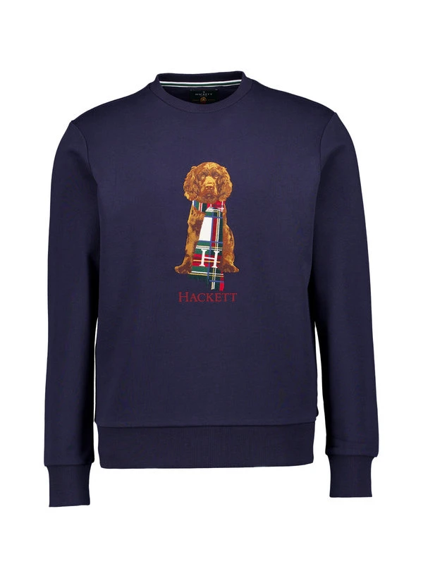 HACKETT, Sweatshirt Harry Edition, Classic Fit, Baumwolle, Nightblue 3 HACKETT, Sweatshirt Harry Edition, Classic Fit, Baumwolle, Nightblue