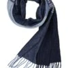 HACKETT, Schal, Lammwolle, Dunkelblau -Herrenausstatter Geschaft 451744 norm