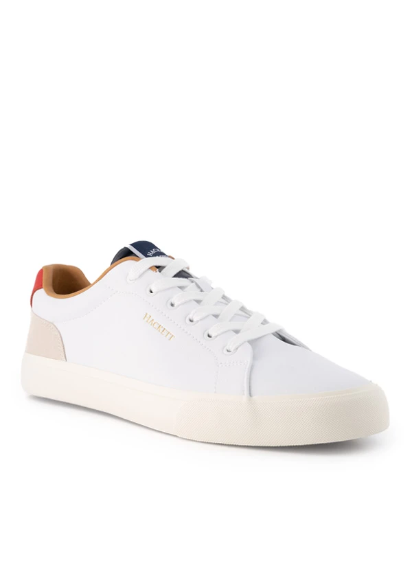HACKETT, Sneaker Blake Dean, Leder, White 3 HACKETT, Sneaker Blake Dean, Leder, White