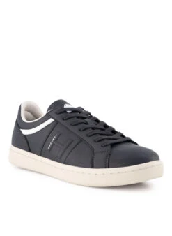 HACKETT, Sneaker Bond Just, Leder Beschichtet, Navy