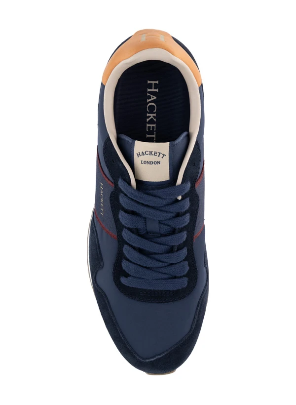HACKETT, Schneaker Keston, Veloursleder-Textil, Navy 4 HACKETT, Schneaker Keston, Veloursleder-Textil, Navy – Bild 2