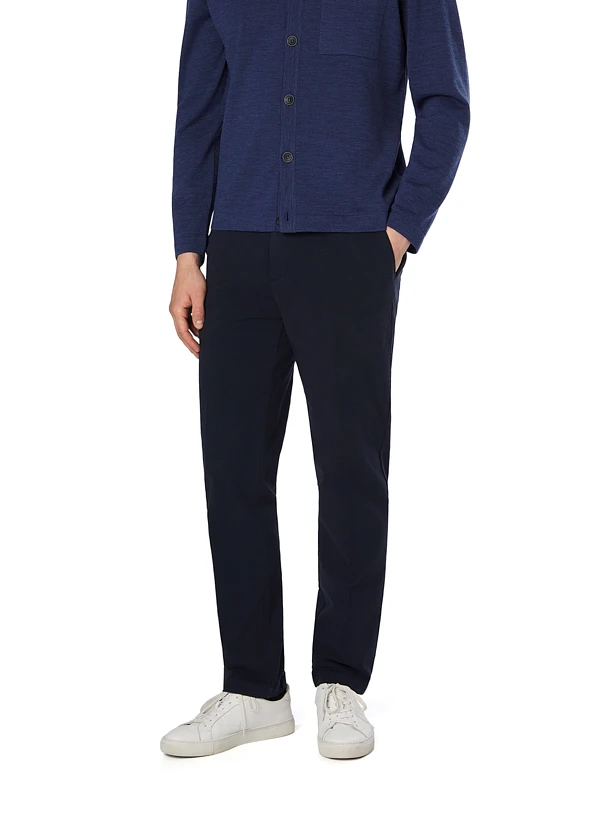 BOSS Black, Chino Kane, Regular Fit, Baumwolle, Dunkelblau 3 BOSS Black, Chino Kane, Regular Fit, Baumwolle, Dunkelblau