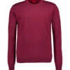 HUGO, Pullover, Schurwolle, Dunkelrot 2 HUGO, Pullover, Schurwolle, Dunkelrot -Herrenausstatter Geschaft 451763 norm