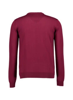 HUGO, Pullover, Schurwolle, Dunkelrot 7 HUGO, Pullover, Schurwolle, Dunkelrot -Herrenausstatter Geschaft 451763 norm2