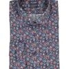 OLYMP, Hemd, Modern Fit, Baumwolle, Extra Langer Arm, Marine Floral 1 OLYMP, Hemd, Modern Fit, Baumwolle, Extra Langer Arm, Marine Floral -Herrenausstatter Geschaft 451793 norm