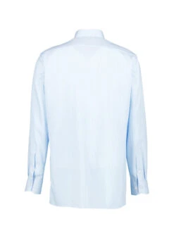 OLYMP, Hemd, Modern Fit, Baumwolle, Extra Langer Arm, Hellblau Gestreift -Herrenausstatter Geschaft 451796 norm2