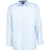 OLYMP, Hemd, Modern Fit, Baumwolle, Hellblau Gestreift -Herrenausstatter Geschaft 451797 norm
