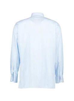 OLYMP, Hemd, Modern Fit, Baumwolle, Hellblau Gestreift -Herrenausstatter Geschaft 451797 norm2