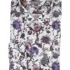 OLYMP, Hemd, Comfort Fit, Baumwolle, Weiß Floral
