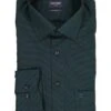 OLYMP, Hemd, Modern Fit, Baumwolle, Extra Langer Arm, Tannengrün -Herrenausstatter Geschaft 451815 norm