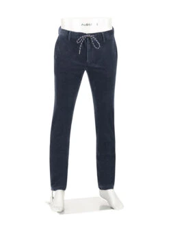 Alberto, Hose Jump, Slim Fit, Cord, Navy