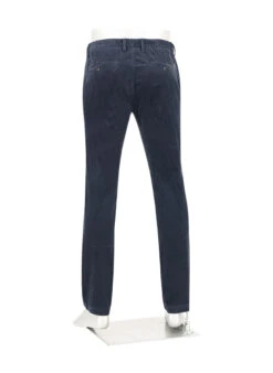 Alberto, Hose Jump, Slim Fit, Cord, Navy -Herrenausstatter Geschaft 451826 norm3