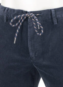 Alberto, Hose Jump, Slim Fit, Cord, Navy -Herrenausstatter Geschaft 451826 norm4