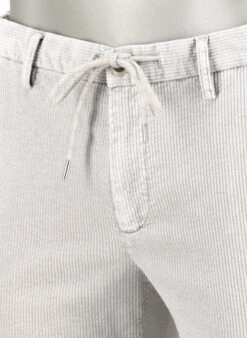 Alberto, Hose Jump, Slim Fit, Cord, Hellgrau -Herrenausstatter Geschaft 451827 norm4