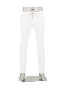 Alberto, Hose Jump, Slim Fit, Cord, Off White