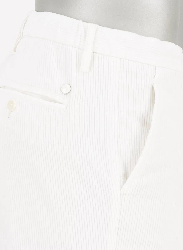 Alberto, Hose Jump, Slim Fit, Cord, Off White 7 Alberto, Hose Jump, Slim Fit, Cord, Off White – Bild 5