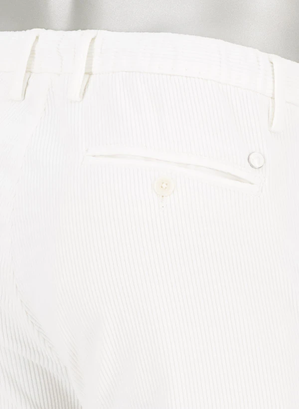 Alberto, Hose Jump, Slim Fit, Cord, Off White 8 Alberto, Hose Jump, Slim Fit, Cord, Off White – Bild 6