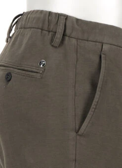 Alberto, Hose Jump, Slim Fit, Baumwolle-Tencel™, Dunkelbraun 14 Alberto, Hose Jump, Slim Fit, Baumwolle-Tencel™, Dunkelbraun -Herrenausstatter Geschaft 451834 norm5