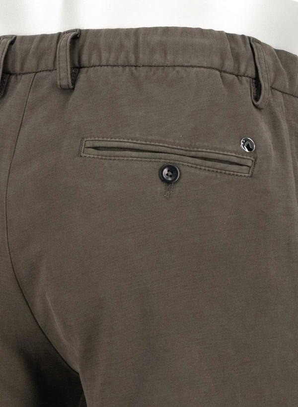 Alberto, Hose Jump, Slim Fit, Baumwolle-Tencel™, Dunkelbraun 9 Alberto, Hose Jump, Slim Fit, Baumwolle-Tencel™, Dunkelbraun – Bild 7