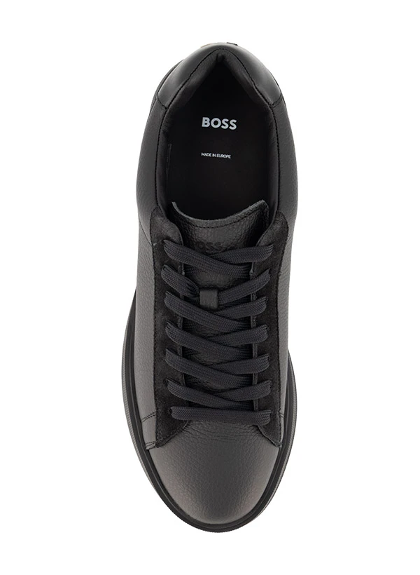 BOSS Black, Sneaker, Leder, Schwarz 4 BOSS Black, Sneaker, Leder, Schwarz – Bild 2