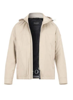 Marc O'Polo, Blouson, Baumwolle-Mikrofaser Wasserabweisend, Beige