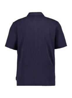 Marc O'Polo, Kurzarmhemd, Regular Fit, Bio Baumwolle, Dunkelblau -Herrenausstatter Geschaft 451871 norm2