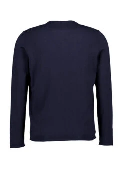 Marc O'Polo, Pullover, Bio Baumwolle-Kaschmir, Dunkelblau 7 Marc O'Polo, Pullover, Bio Baumwolle-Kaschmir, Dunkelblau -Herrenausstatter Geschaft 451879 norm2