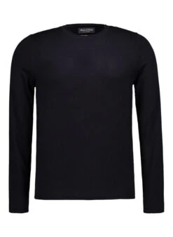 Marc O'Polo, Pullover, Bio Baumwolle-Kaschmir, Schwarz