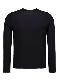 Marc O'Polo, Pullover, Bio Baumwolle-Kaschmir, Schwarz 7 Marc O'Polo, Pullover, Bio Baumwolle-Kaschmir, Schwarz -Herrenausstatter Geschaft 451882 norm2