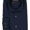 Marc O'Polo, Hemd, Shaped Fit, Bio Baumwolle, Navy -Herrenausstatter Geschaft 451890 norm