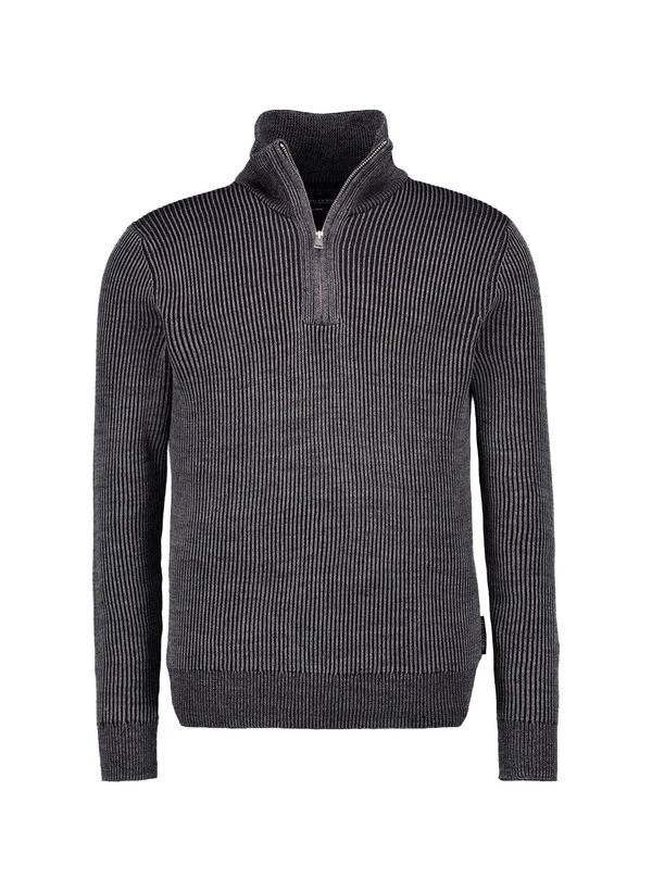 Marc O'Polo, Toyer, Baumwolle-Wolle, Anthrazit Meliert 3 Marc O'Polo, Toyer, Baumwolle-Wolle, Anthrazit Meliert