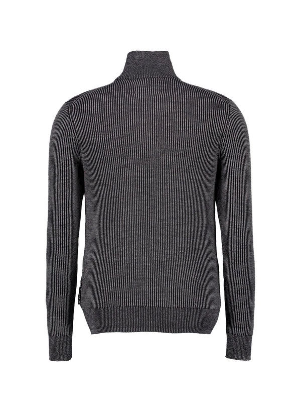 Marc O'Polo, Toyer, Baumwolle-Wolle, Anthrazit Meliert 5 Marc O'Polo, Toyer, Baumwolle-Wolle, Anthrazit Meliert – Bild 3