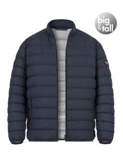Marc O'Polo, Steppjacke, Big&Tall, Mikrofaser Wasserabweisend, Dunkelblau