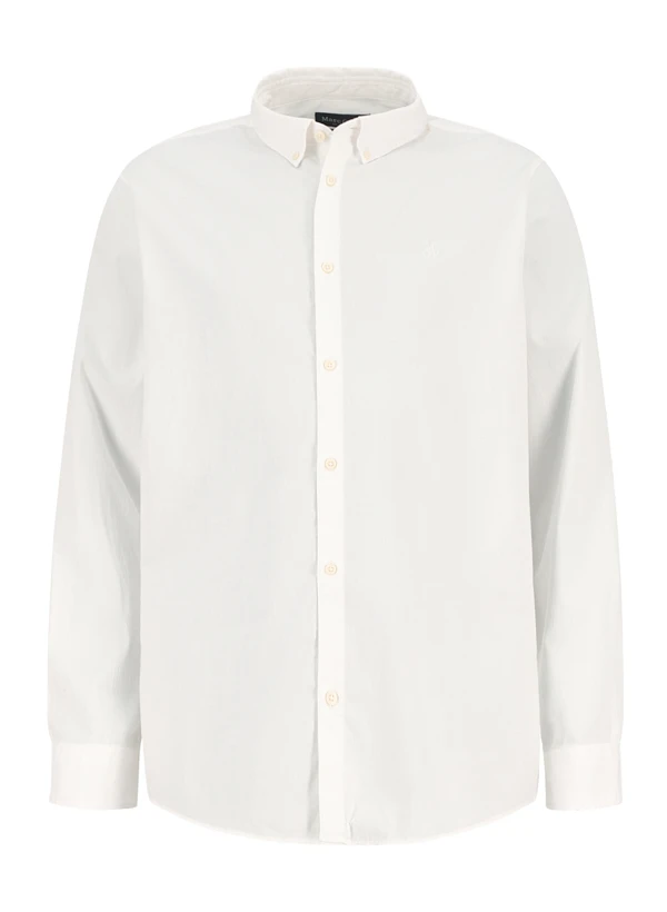 Marc O'Polo, Jeanshemd, Big&Tall, Bio Baumwolle, Weiß 3 Marc O'Polo, Jeanshemd, Big&Tall, Bio Baumwolle, Weiß