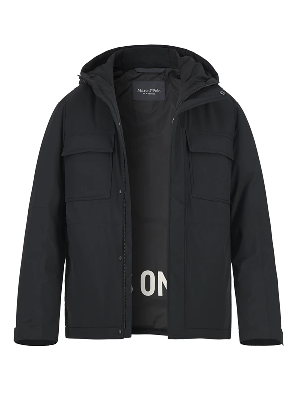 Marc O'Polo, Jacke, Mikrofaser Wasserabweisend, Schwarz 3 Marc O'Polo, Jacke, Mikrofaser Wasserabweisend, Schwarz