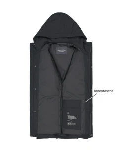 Marc O'Polo, Jacke, Mikrofaser Wasserabweisend, Schwarz 7 Marc O'Polo, Jacke, Mikrofaser Wasserabweisend, Schwarz -Herrenausstatter Geschaft 451953 norm3