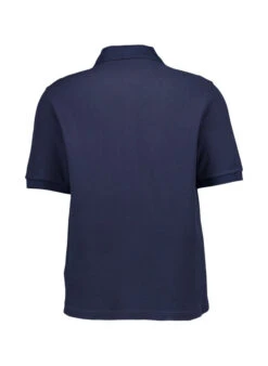 Fred Perry, Kurzarmhemd, Baumwoll-Piquè, Dunkelblau Gestreift -Herrenausstatter Geschaft 452079 norm2