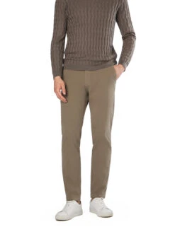 BOSS Black, Chino Kaiton, Slim Fit, Baumwolle, Khaki