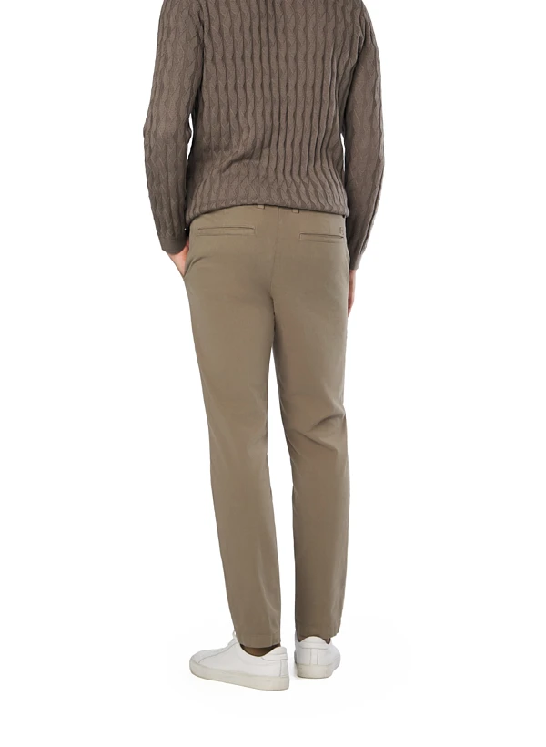 BOSS Black, Chino Kaiton, Slim Fit, Baumwolle, Khaki 5 BOSS Black, Chino Kaiton, Slim Fit, Baumwolle, Khaki – Bild 3