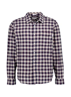 Pepe Jeans, HemdClermont, Baumwolle, Dunkelblau-ecru Kariert