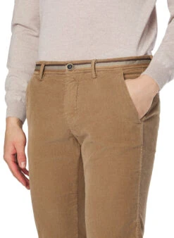 Mason's, Chino Torino, Slim Fit, Cord, Nougat -Herrenausstatter Geschaft 452152 norm3